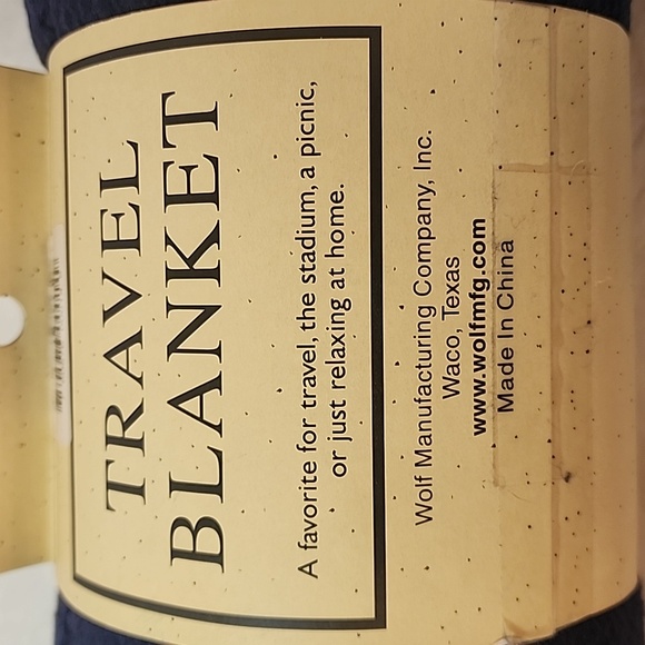 Navy Travel Neck Pillow & Blanket Set - Picture 4 of 10